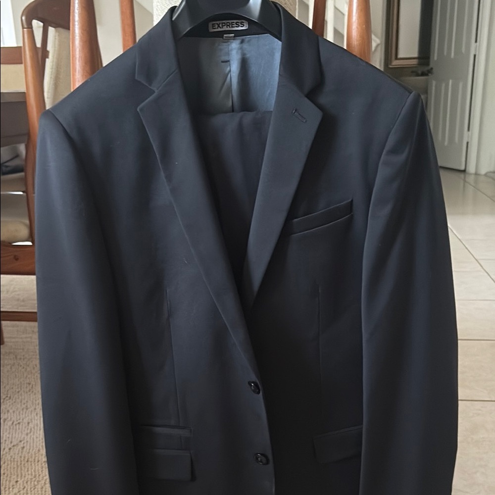 Express Black Suits Classic Tailoring
